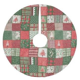 Patchwork Christmas  Kerstboom Rok