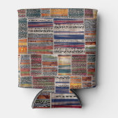 Patchwork collage: gemengd quiltpatroon. blikjeskoeler (Voorkant)