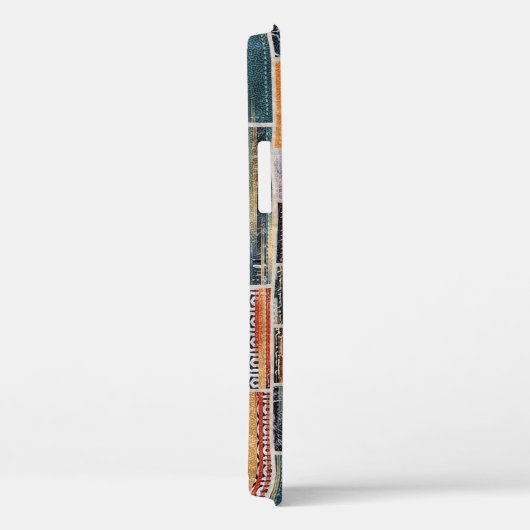 Patchwork collage mix, quilt patroon print. Case-Mate iPhone case (Achterkant / Rechts)