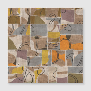 Patchwork collage, quilt mix patroon