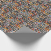 Patchwork Collage: Quiltpatroon Extravaganza Cadeaupapier (Hoek)