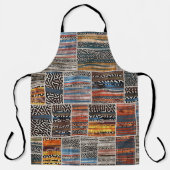 Patchwork Collage: Quiltpatroon Extravaganza Schort (Voorkant)