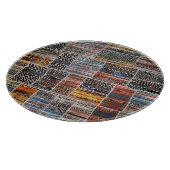 Patchwork Collage: Quiltpatroon Extravaganza Snijplank (Hoek)