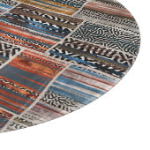 Patchwork Collage: Quiltpatroon Extravaganza Snijplank (Hoek)