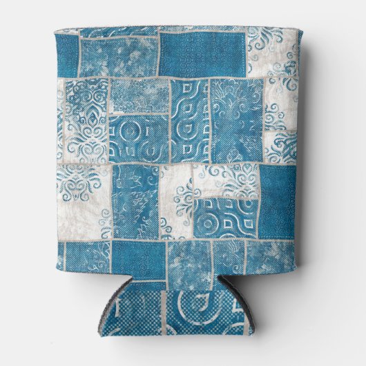 Patchwork Collage: Quiltpatroon Mix Blikjeskoeler (Voorkant)