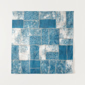 Patchwork Collage: Quiltpatroon Mix Wandkleed (Voorkant)