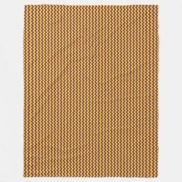 Patchwork Colombia Vlag Patroon Fleece Deken