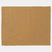 Patchwork Colombia Vlag Patroon Fleece Deken (Voorkant (Horizontaal))