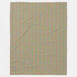 Patchwork Comoren Vlag Patroon Fleece Deken