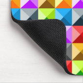 Patchwork Cool Colorful driehoek geometrisch patro Muismat (Hoek)