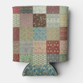 Patchwork-coördinaten Blikjeskoeler (Voorkant)