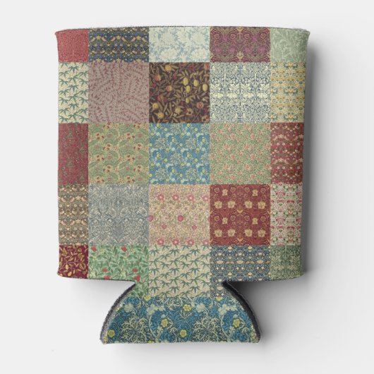 Patchwork-coördinaten Blikjeskoeler (Voorkant)