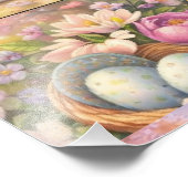 Patchwork, Cozy Inspired Color Block Design Foto Afdruk (Hoek)