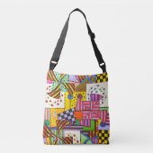 Patchwork Crossbody Tas (Voorkant)