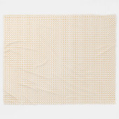 Patchwork Cyprus Vlag Patroon Fleece Deken (Voorkant (Horizontaal))