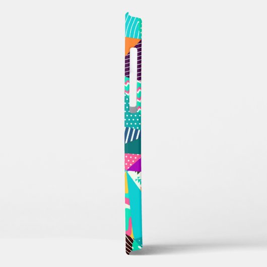  patchwork decoratief patroonontwerp Case-Mate iPhone case (Achterkant / Links)