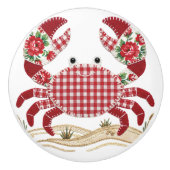 Patchwork Dekbed Krab Keramische Knop (Voorkant)
