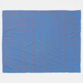 Patchwork Democratische Republiek Congo Vlag Pa Fleece Deken (Voorkant (Horizontaal))