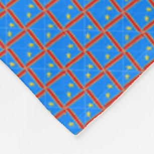 Patchwork Democratische Republiek Congo Vlag Pa Fleece Deken