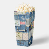 Patchwork Denim Bedankdoosjes (Popped)