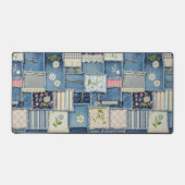 Patchwork Denim Bureaumat (Voorkant)