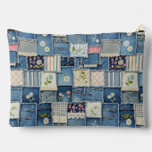 Patchwork Denim Etui (Achterkant)
