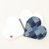Patchwork Denim Jeans Notitieboek (Binnen)