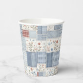 Patchwork Denim Koala Baby - Paper Cups Papieren Bekers (Links)