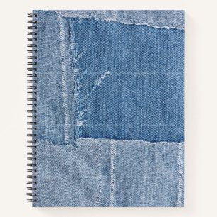 Patchwork Denim Notebook versie 2 Notitieboek