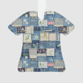 Patchwork Denim Ornament (voorkant)