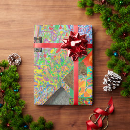 Patchwork design papier met veel abstracte ontwerp