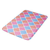 Patchwork-diamantpatroon Badmat (Gekanteld)
