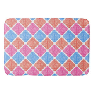 Patchwork-diamantpatroon Badmat