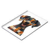 Patchwork Dog Notitieboek (Linkerzijde)