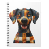 Patchwork Dog Notitieboek (Voorkant)