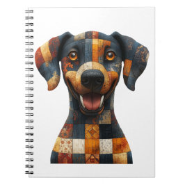 Patchwork Dog Notitieboek