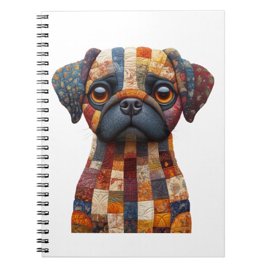 Patchwork Dog Notitieboek (Voorkant)