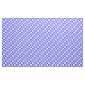 Patchwork Domino - Electric Blue en White Stof (Yard (91,4 cm))