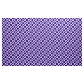 Patchwork Domino - Powder Blue en Deep Paars Stof (Yard (91,4 cm))