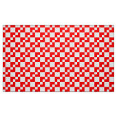 Patchwork Domino - Rood en wit Stof (Fat Quarter)