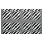 Patchwork Domino - White on Black Stof (Yard (91,4 cm))
