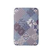 Patchwork Doodle: Boho naadloos. Badmat (Voorkant Verticaal)