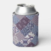 Patchwork Doodle:  Boho naadloos. Blikjeskoeler (Blikje Voorkant)