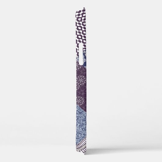 Patchwork Doodle:  Boho naadloos. Case-Mate iPhone Case (Achterkant / Rechts)