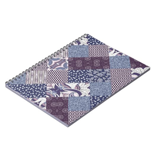 Patchwork Doodle: Boho naadloos. Notitieboek (Linkerzijde)