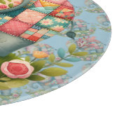 Patchwork Elephant Floral Meadow Charm Snijplank (Hoek)