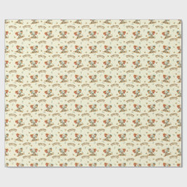 Patchwork Elephant “Growing Strong Cadeaupapier