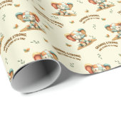 Patchwork Elephant “Growing Strong Cadeaupapier (Rol Hoek)