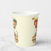 Patchwork Elephant “Growing Strong Papieren Bekers (Links)