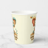 Patchwork Elephant “Growing Strong Papieren Bekers (Rechts)